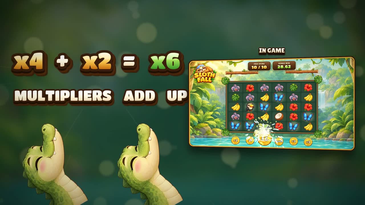 Crocodile multipliers add up